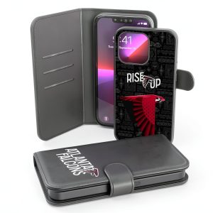 Atlanta Falcons Keyscaper iPhone Wallet Case Black-0