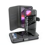 Seattle Seahawks iPhone Wallet Case 13 by Keyscaper Multicolor Leather-0